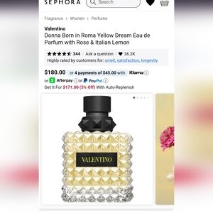 Valentino Donna Born In Roma Yellow Dream Eau de Parfum
